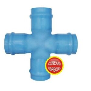 CRUZETA DEFOFO PVC AZUL BBBB